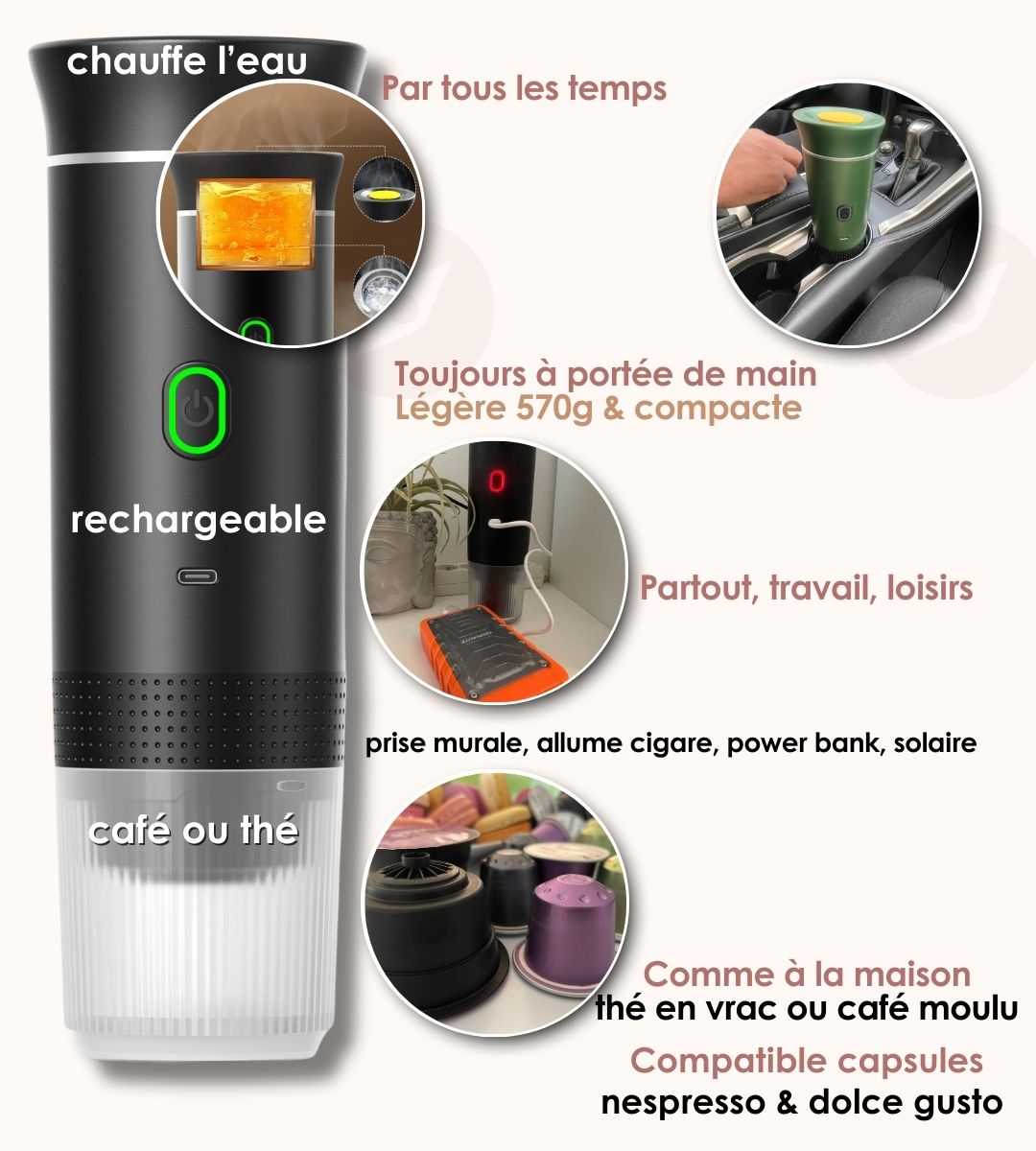 Machine à expresso portable