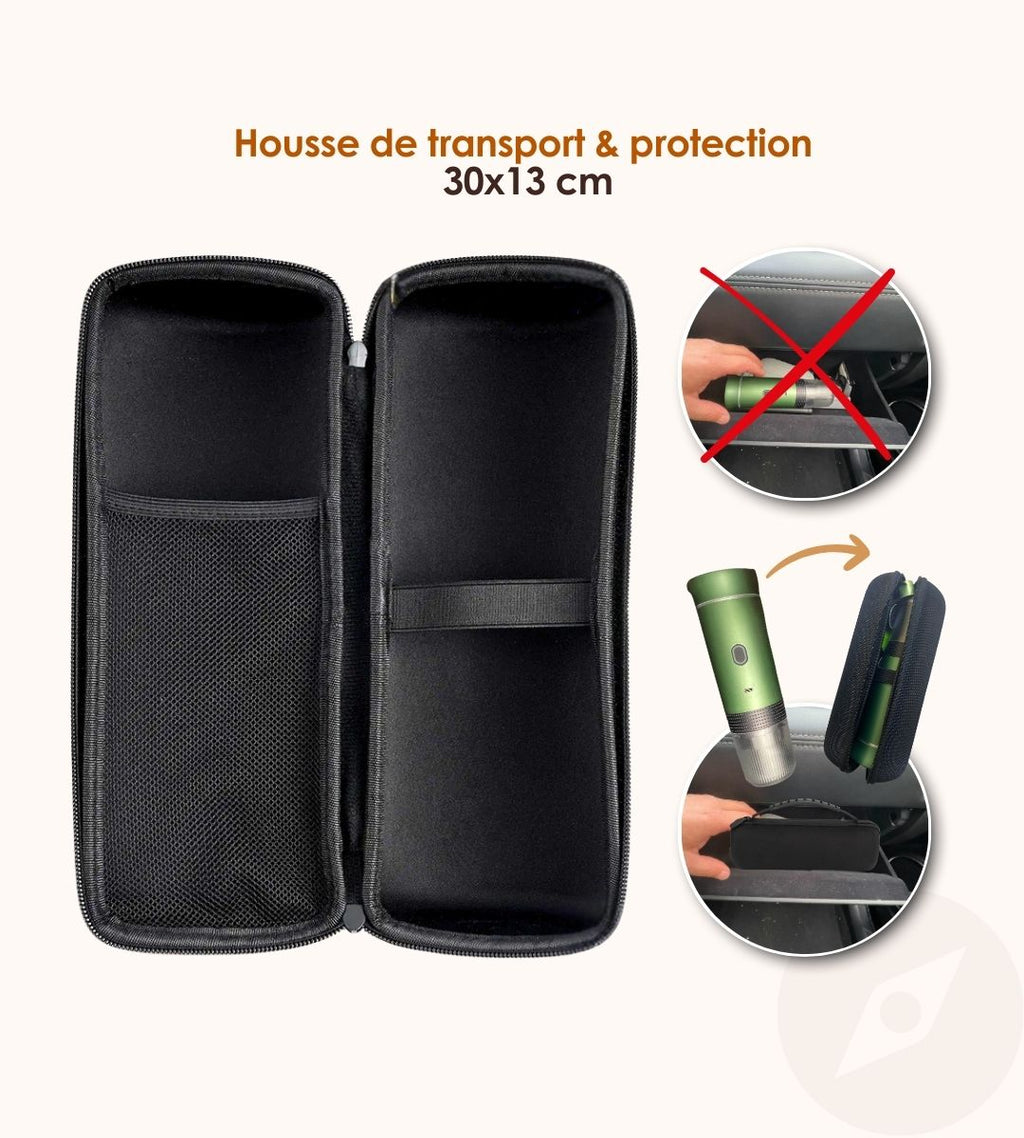 Housse de transport cafetière expresso portable