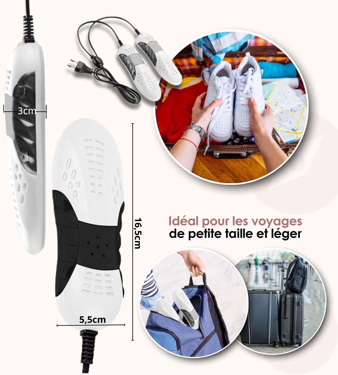 Sèche chaussures électrique