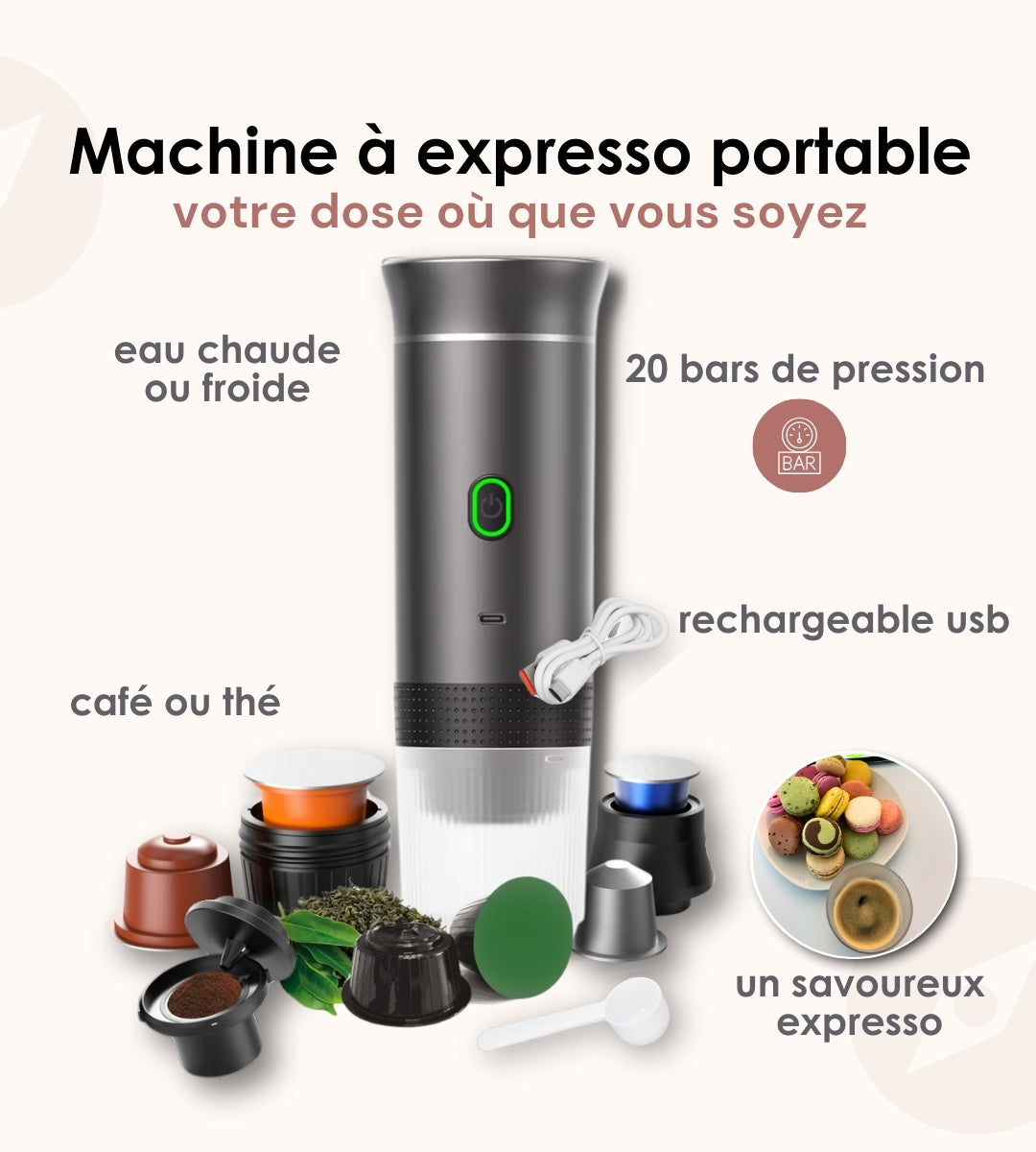 Machine à expresso portable